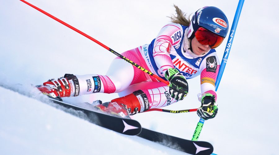 SESTRIERE,ITALY,10.DEC.16 - ALPINE SKIING - FIS World Cup, giant slalom, ladies. Image shows Mikaela Shiffrin (USA). Photo: GEPA pictures/ Christian Walgram