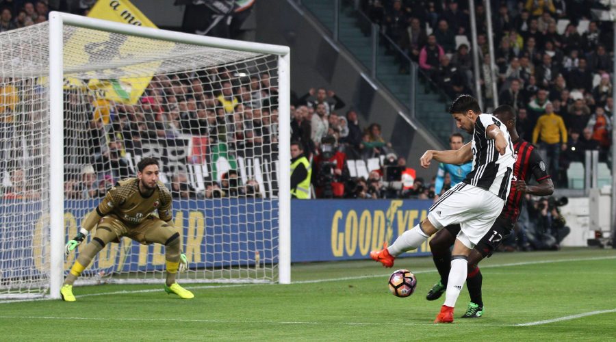 March 10, 2017 - Turin, Italy - Juventus midfielder Sami Khedira (6) shoots the ball during the Serie A football match n.28 JUVENTUS - MILAN on 10/03/2017 at the Juventus Stadium in Turin, Italy. Juventus FC v AC Milan - Serie A PUBLICATIONxINxGERxSUIxAUTxONLY - ZUMAn230 20170310_zaa_n230_248 Copyright: xMatteoxBottanellix

March 10 2017 Turin Italy Juventus Midfield Sami Khedira 6 shoots The Ball during The Series A Football Match n 28 Juventus Milan ON 10 03 2017 AT The Juventus Stage in Turin Italy Juventus FC v AC Milan Series A PUBLICATIONxINxGERxSUIxAUTxONLY ZUMAn230  Copyright