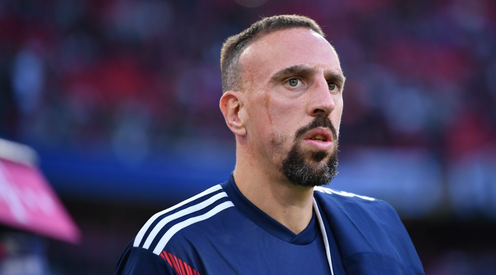 MUNICH, GERMANY - OCTOBER 06: Franck Ribery of Bayern Muenchen looks on prior to the Bundesliga match between FC Bayern Muenchen and Borussia Moenchengladbach at Allianz Arena on October 6, 2018 in Munich, Germany. (Photo by Sebastian Widmann/Bongarts/Getty Images)