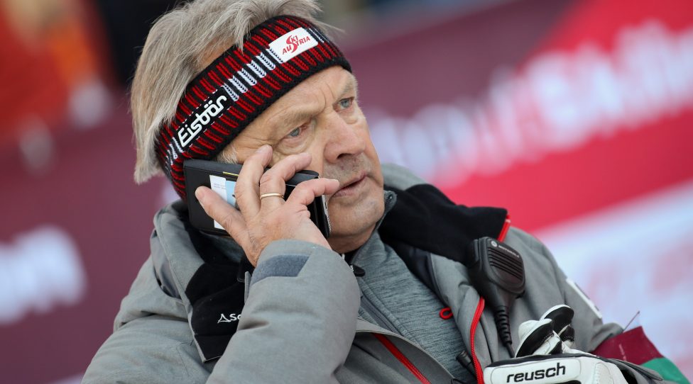 VAL GARDENA,ITALY,15.DEC.18 - ALPINE SKIING - FIS World Cup, Downhill, men. Image shows sporting director Hans Pum (OESV). Photo: GEPA pictures/ Christian Walgram