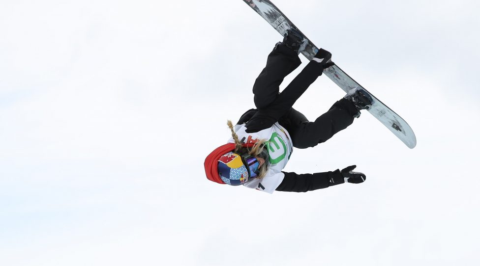 SANKT GEORGEN,AUSTRIA,12.JAN.19 - SNOWBOARDING - FIS World Cup, slopestyle ladies. Image shows Anna Gasser (AUT). Photo: GEPA pictures/ Christian Walgram