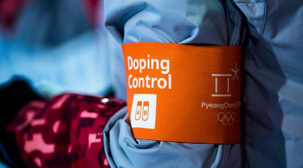 PYEONGCHANG,SOUTH KOREA.12.FEB.18 - OLYMPICS,FREESTYLE SKIING - Olympic Winter Games PyeongChang 2018, moguls, men. Image shows a feature. Keywords: doping control. Photo: GEPA pictures/ Carl Sandin