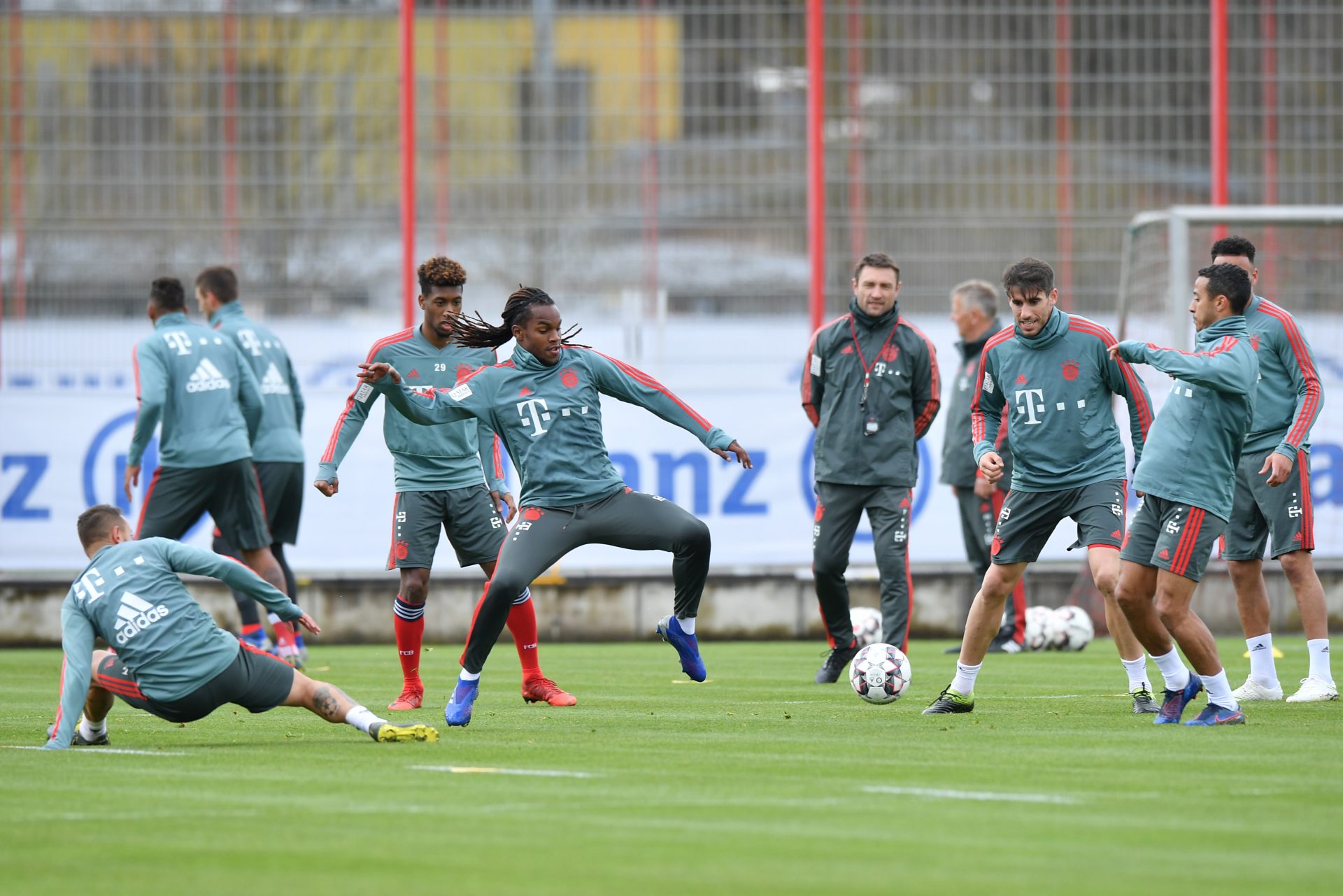 Bayern Training Schlägerei