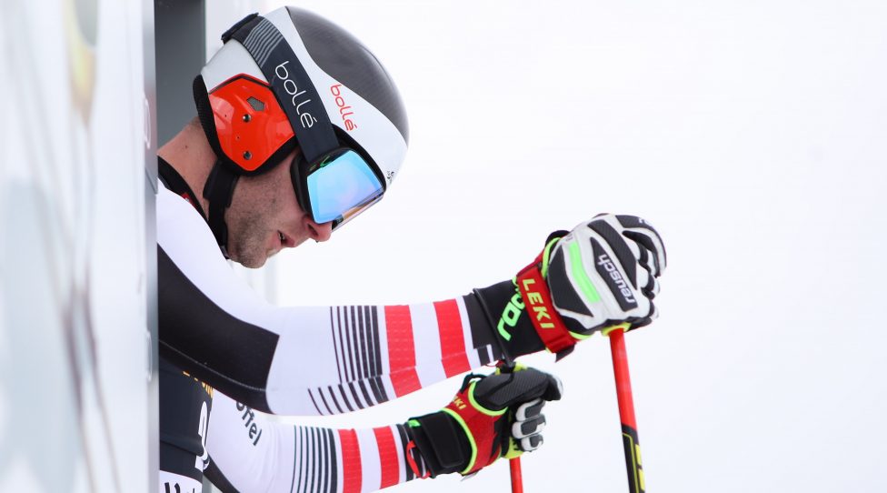 VAL GARDENA,ITALY,13.DEC.18 - ALPINE SKIING - FIS World Cup, downhill training, men. Image shows Romed Baumann (AUT). Photo: GEPA pictures/ Christian Walgram