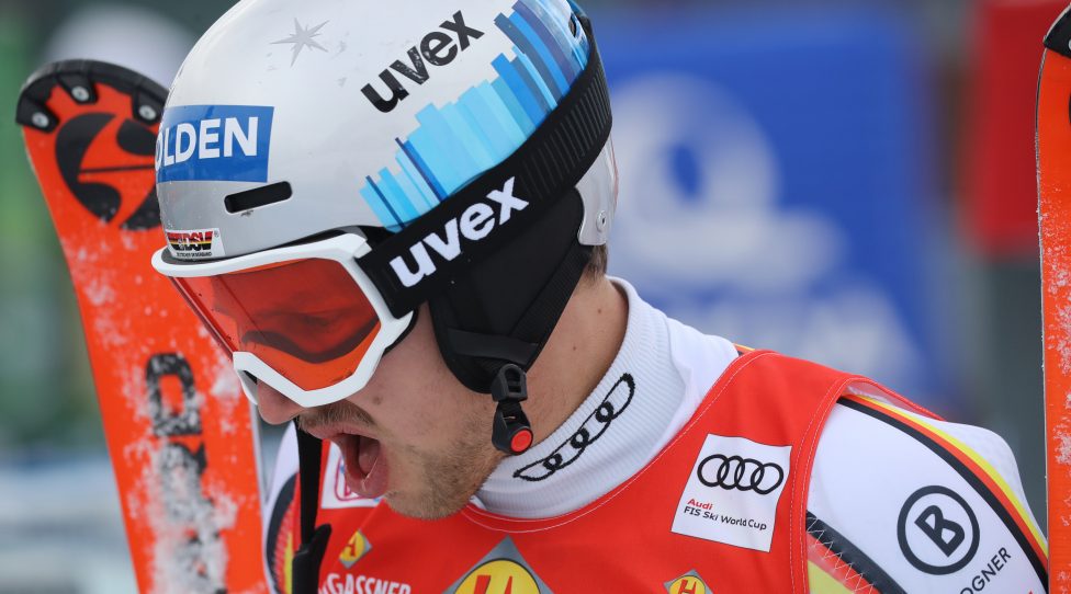 SAALBACH-HINTERGLEMM,AUSTRIA,20.DEC.18 -  ALPINE SKIING - FIS World Cup, slalom, men. Image shows Stefan Luitz (GER). Photo: GEPA pictures/ Andreas Pranter