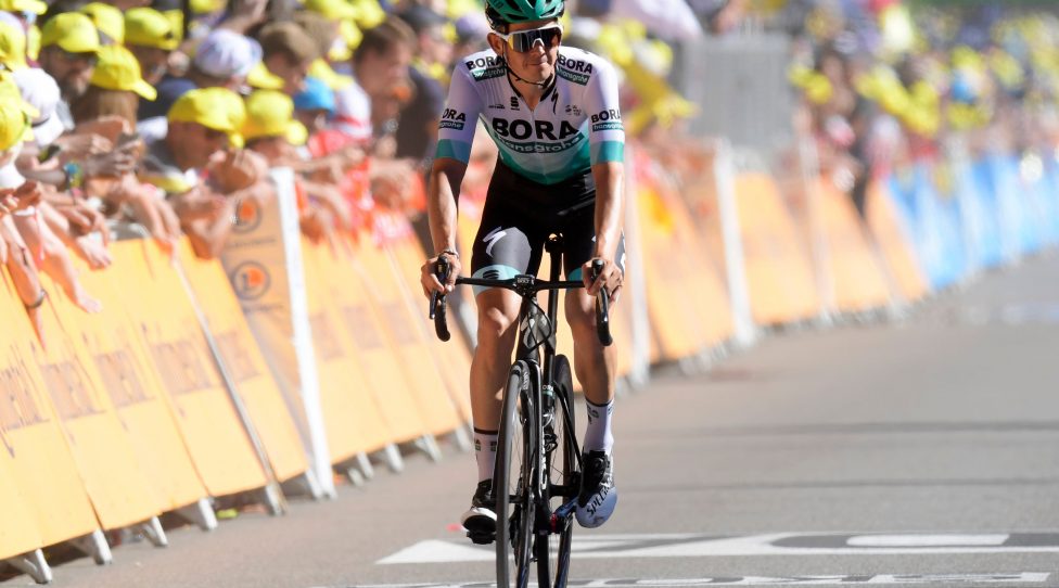 COLMAR,FRANCE,10.JUL.19 - CYCLING - Tour de France 2019, stage 5, Saint-Die-des-Vosges - Colmar. Image shows Gregor Muehlberger (AUT/ BORA-hansgrohe). Photo: GEPA pictures/ Panoramic/ Photo News/ Nico Vereecken - ATTENTION - COPYRIGHT FOR AUSTRIAN CLIENTS ONLY