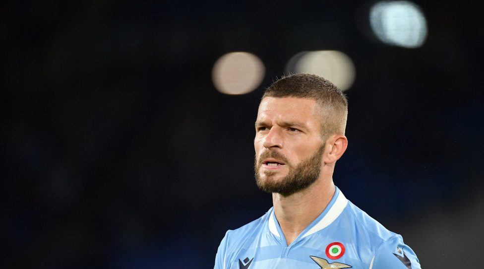 ROME, ITALY - OCTOBER 03: Valon Berisha of SS Lazio during the UEFA Europa League group E match between SS Lazio and Stade Rennes at Stadio Olimpico on October 3, 2019 in Rome, Italy. (Photo by Marco Rosi/Getty Images)