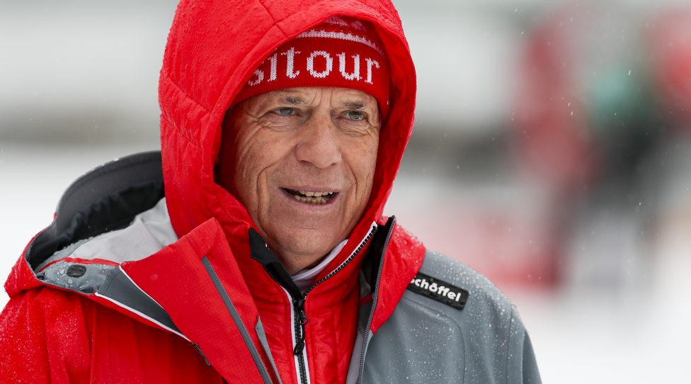 SEEFELD,AUSTRIA,02.FEB.20 - NORDIC SKIING, NORDIC COMBINED, CROSS COUNTRY SKIING - FIS World Cup, 15km Gundersen. Image shows president Peter Schroecksnadel (OESV). Photo: GEPA pictures/ Patrick Steiner