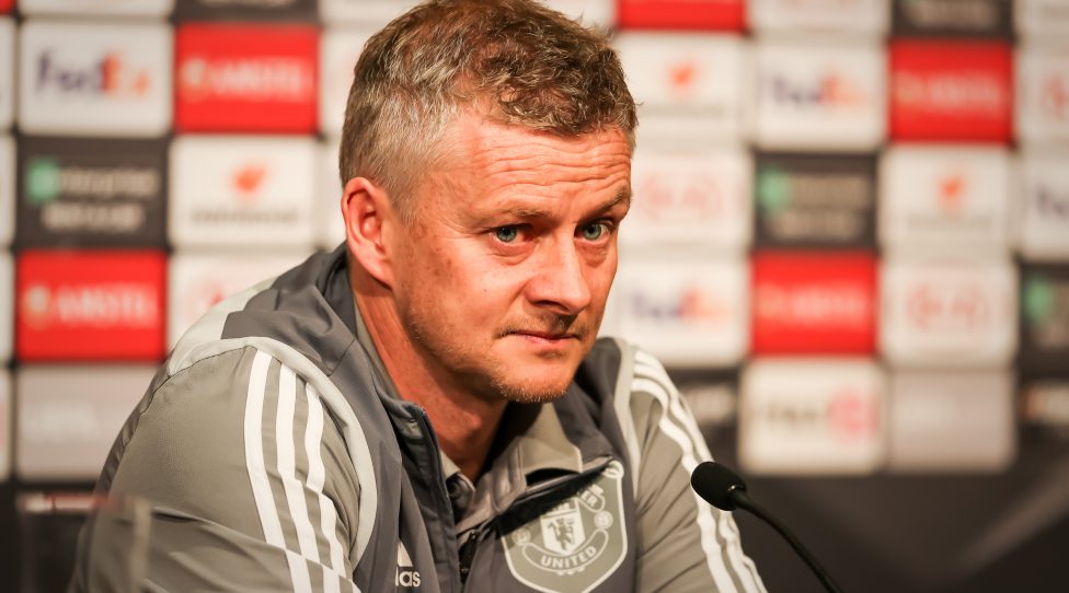 LINZ,AUSTRIA,11.MAR.20 - SOCCER - UEFA Europa League, round of 16, Linzer ASK vs Manchester United FC, preview, press conference Manchester. Image shows head coach Ole Gunnar Solskjaer (Manchester). Photo: GEPA pictures/ Manfred Binder