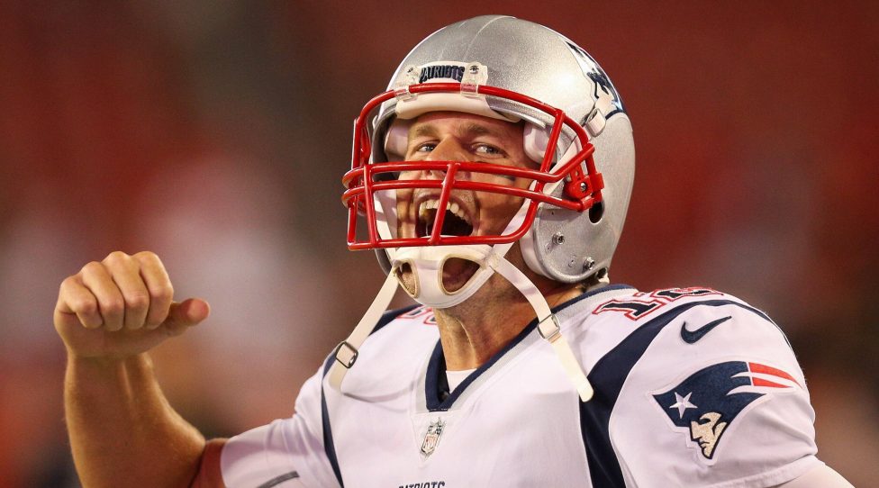 March 20, 2020: Former New England Patriots quarterback TOM BRADY, 42, has officially announced where he will continue his legendary career. Brady revealed on his social media pages Friday that he has signed with the Tampa Bay Buccaneers. PICTURED: FILE PHOTO: October 5, 2017, Tampa Bay, Florida, USA: New England Patriots quarterback Tom Brady 12 fired up as he takes the field before the start of an NFL, American Football Herren, USA game between the New England Patriots and Tampa Bay Buccaneers at Raymond James Stadium in Tampa, Fla., on Thursday, Oct. 5, 2017. Tampa Bay USA - ZUMAs70 20171005zans70187 Copyright: xLorenxElliottx