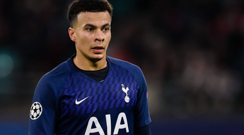 Dele Alli of Tottenham Hotspur FC during the UEFA Champions League round of 16 second leg match between Red Bull Leipzig and Tottenham Hotspur FC at the Red Bull Arena on March 10, 2020 in Leipzig, Germany UEFA Champions League 2019/2020 xVIxANPxSportx/xGerritxvanxKeulenxIVx 408246699