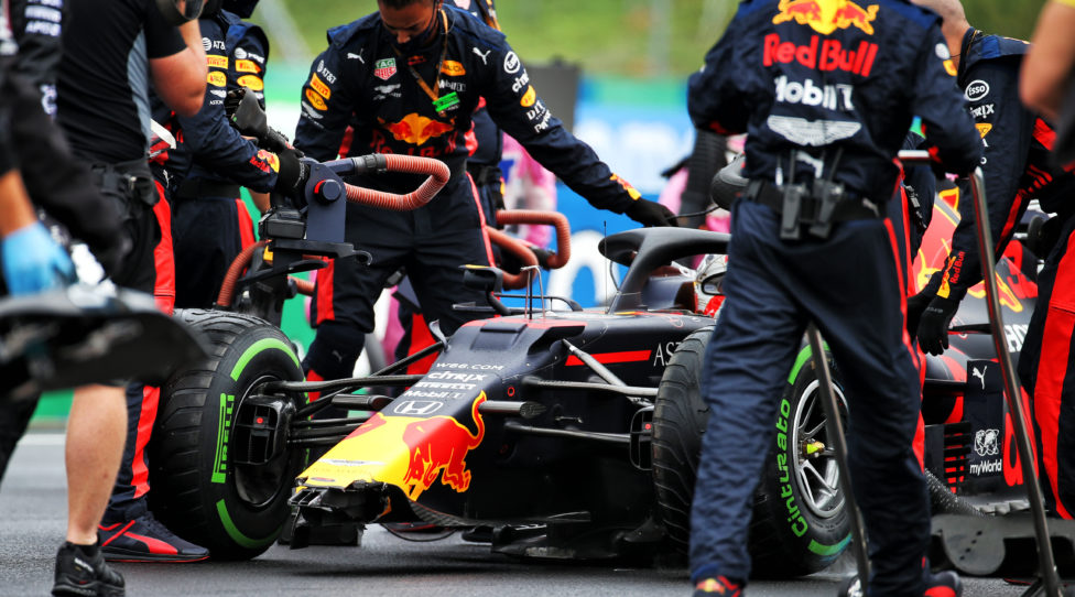 BUDAPEST,HUNGARY,19.JUL.20 - MOTORSPORTS, FORMULA 1 - Grand Prix of Hungary, Hungaro Ring. Image shows Max Verstappen (NED/ Red Bull Racing). Keywords: crash. Photo: GEPA pictures/ XPB Images/ Moy - ATTENTION - COPYRIGHT FOR AUSTRIAN CLIENTS ONLY - FOR EDITORIAL USE ONLY