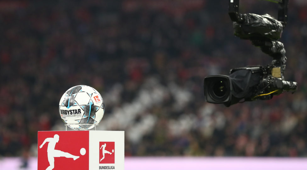 MUNICH, GERMANY - NOVEMBER 09: A flying camera during the Bundesliga match between FC Bayern Muenchen and Borussia Dortmund at Allianz Arena on November 09, 2019 in Munich, Germany. (Photo by Alexander Hassenstein/Bongarts/Getty Images)
