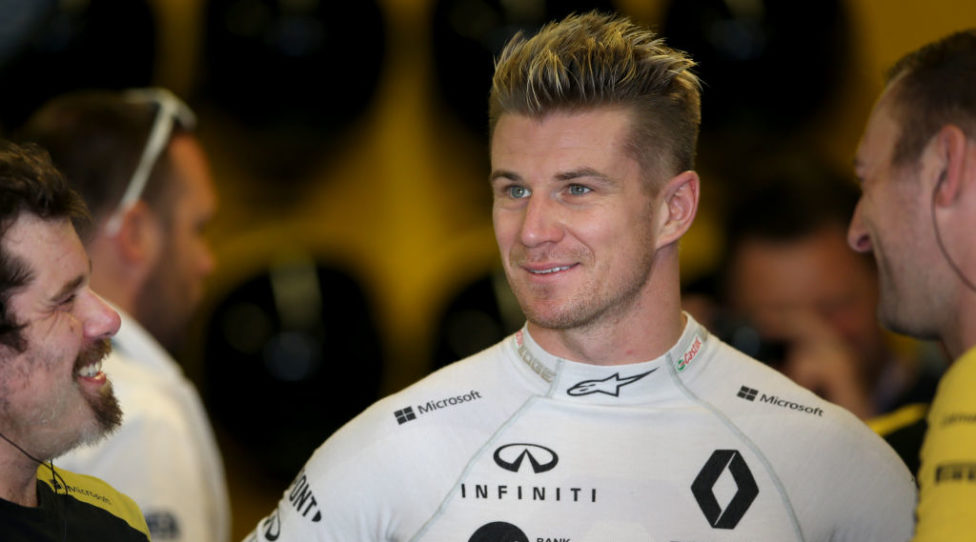 ABU DHABI, UNITED ARAB EMIRATES - NOVEMBER 29: Nico Hulkenberg of Germany and Renault Sport F1 prepares to drive in the garage during practice for the F1 Grand Prix of Abu Dhabi at Yas Marina Circuit on November 29, 2019 in Abu Dhabi, United Arab Emirates. (Photo by Charles Coates/Getty Images)