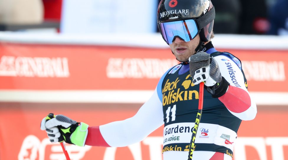 VAL GARDENA,ITALY,19.DEC.20 - ALPINE SKIING - FIS World Cup, downhill, men. Image shows Mauro Caviezel (SUI). Photo: GEPA pictures/ Harald Steiner
