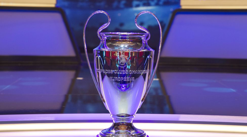 Monaco, Monte Carlo - August 29, 2019: UEFA Champions League Group Stage Draw and Player of the Year Awards, Season Kick Off 2019-2020 Atmosphere with Trophy 2019/2020 UEFA Champions League Group Stage Draw in Monaco