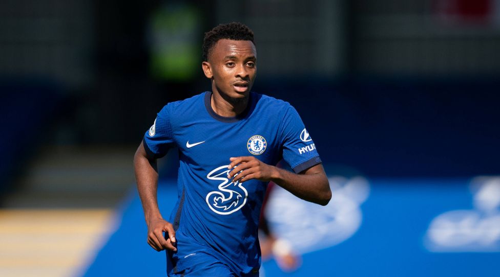 Thierno Ballo of Chelsea during the Premier League 2 behind closed doors match between Chelsea U23 and West Ham United U23 at Kingsmeadow, Kingston, England on 14 September 2020. PUBLICATIONxNOTxINxUK Copyright: xAndyxRowlandx PMI-3595-0071