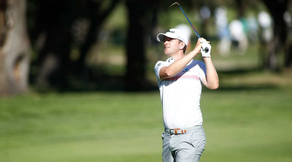 October 8, 2021, MADRID, MADRID, SPAIN: Bernd Wiesberger of Austria in action during the Acciona Open Espana of Golf, Spain Open, at Casa de Campo on October 08, 2021, in Madrid, Spain. MADRID SPAIN - ZUMAa181 20211008_zaa_a181_127 Copyright: xOscarxJ.xBarrosox