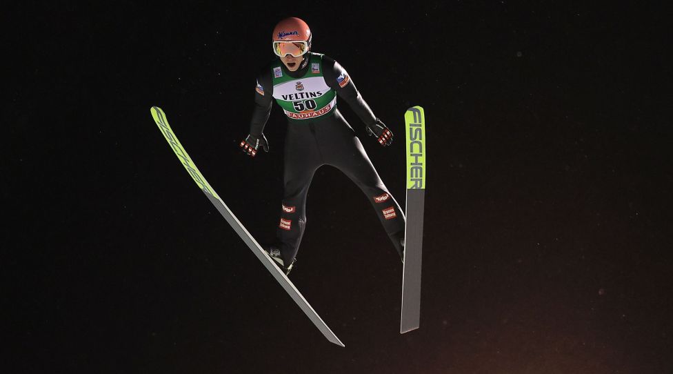 KUUSAMO,FINLAND,28.NOV.21 - NORDIC SKIING, SKI JUMPING - FIS World Cup, Nordic Opening, large hill, men. Image shows Jan Hoerl (AUT). Photo: GEPA pictures/ Thomas Bachun