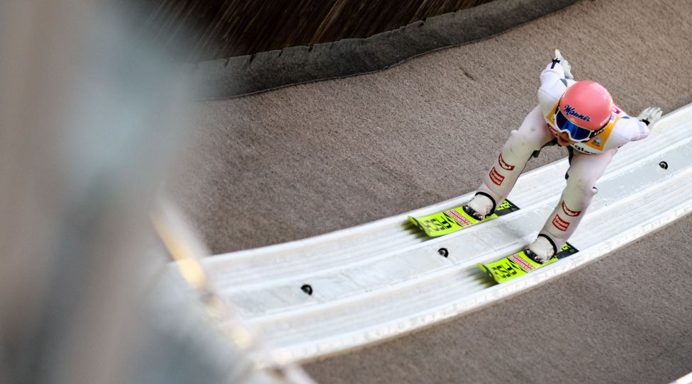 LJUBNO,SLOVENIA,30.DEC.21 - NORDIC SKIING, SKI JUMPING - FIS World Cup, normal hill, ladies, qualification. Image shows Marita Kramer (AUT). Photo: GEPA pictures/ Matic Klansek