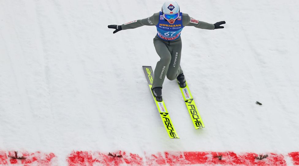 INNSBRUCK,AUSTRIA,03.JAN.22 - NORDIC SKIING, SKI JUMPING - FIS World Cup, Four Hills Tournament, large hill, training and qualification. Image shows Kamil Stoch (POL). Photo: GEPA pictures/ Thomas Bachun