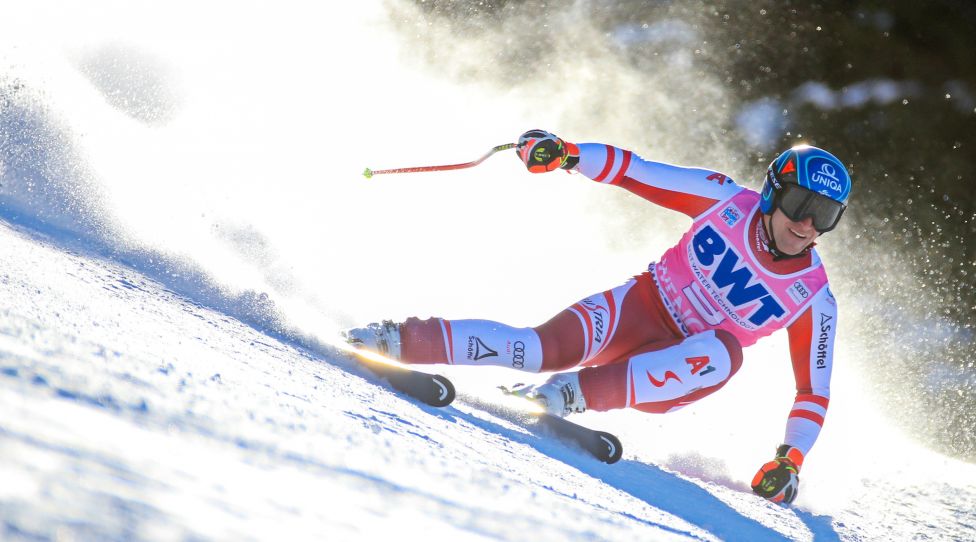 WENGEN,SWITZERLAND,13.JAN.22 - ALPINE SKIING - FIS World Cup, Super G, men. Image shows Matthias Mayer (AUT). Photo: GEPA pictures/ Mario Buehner