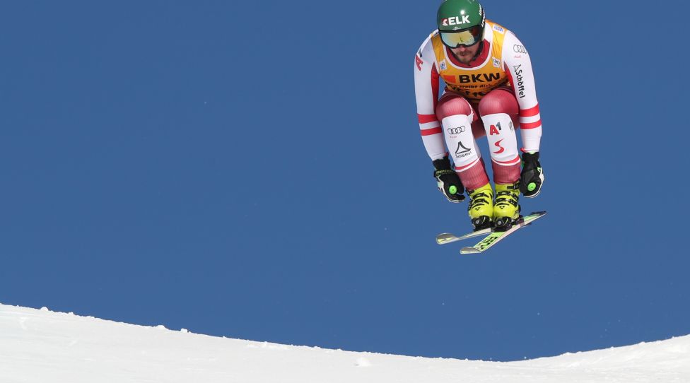 WENGEN,SWITZERLAND,14.JAN.22 - ALPINE SKIING - FIS World Cup, downhill, men. Image shows Max Franz (AUT). Photo: GEPA pictures/ Patrick Steiner
