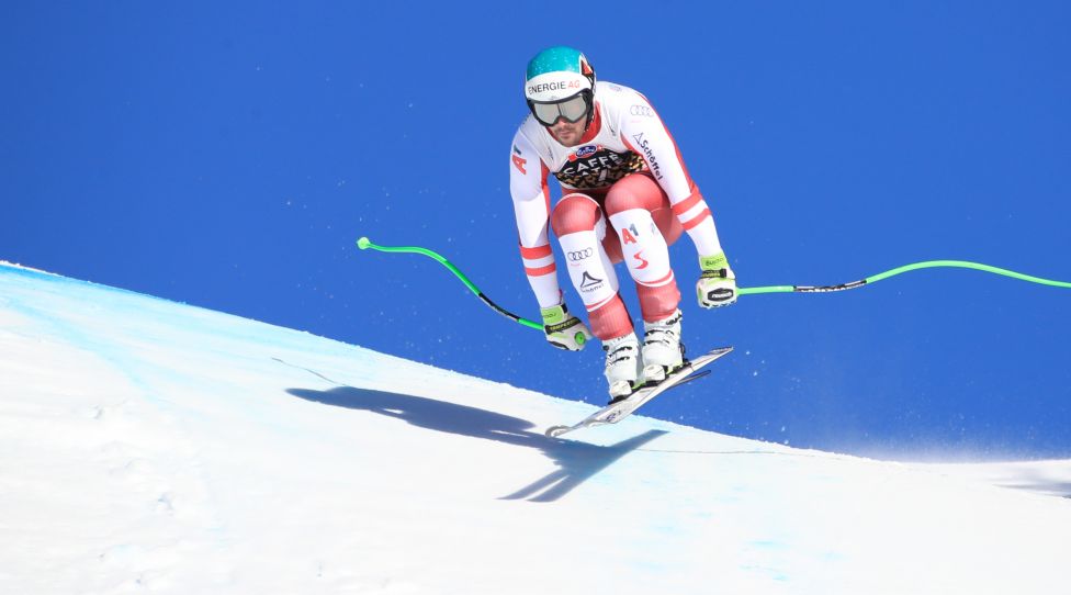 WENGEN,SWITZERLAND,15.JAN.22 - ALPINE SKIING - FIS World Cup, downhill, men. Image shows Vincent Kriechmayr (AUT). Photo: GEPA pictures/ Mario Buehner