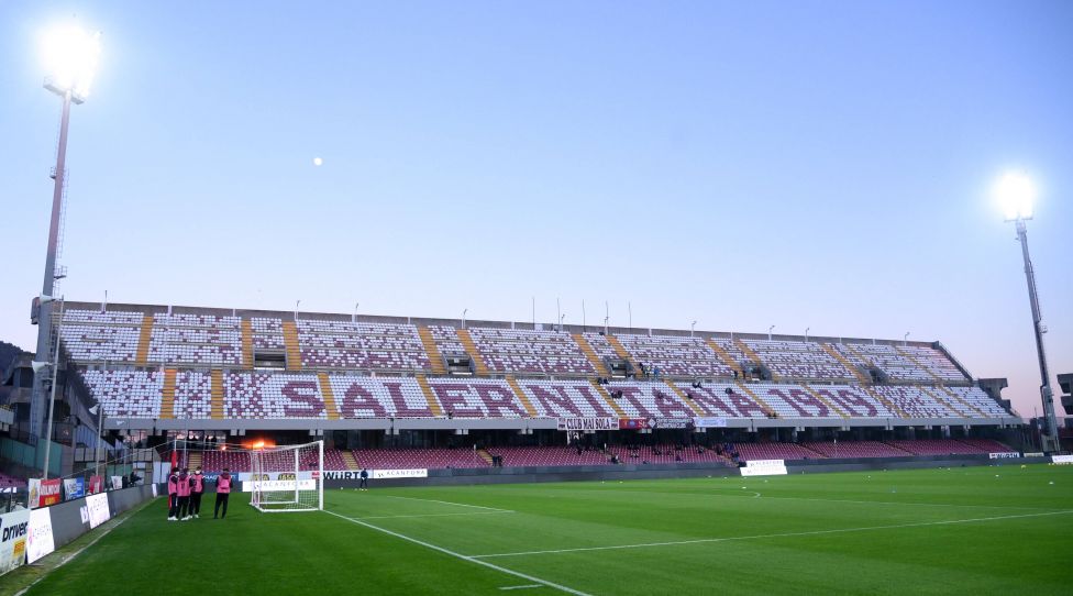 General view of Stadio Arechi the stadium of US Salernitana 1919 during the Serie A match between US Salernitana 1919 and Lazio at Stadio Arechi, Salerno, Italy on 15 January 2022. Photo by Giuseppe Maffia. Salerno Stadio Arechi Salerno Italy Copyright: xGiuseppexMaffiax SP24-206-054