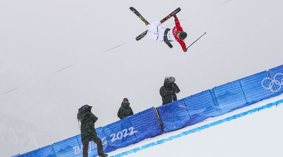 ZHANGJIAKOU,CHINA,17.FEB.22 - OLYMPICS, FREE SKI, FREESTYLE SKIING - Winter Olympic Games Beijing 2022, halfpipe, men, qualification. Image shows Marco Ladner (AUT). Photo: GEPA pictures/ Patrick Steiner