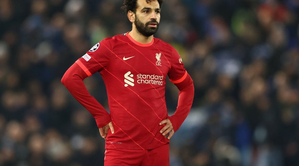 Liverpool, England, 8th March 2022. Mohamed Salah of Liverpool during the UEFA Champions League match at Anfield, Liverpool. Picture credit should read: Darren Staples / Sportimage PUBLICATIONxNOTxINxUK SPI-1573-0061