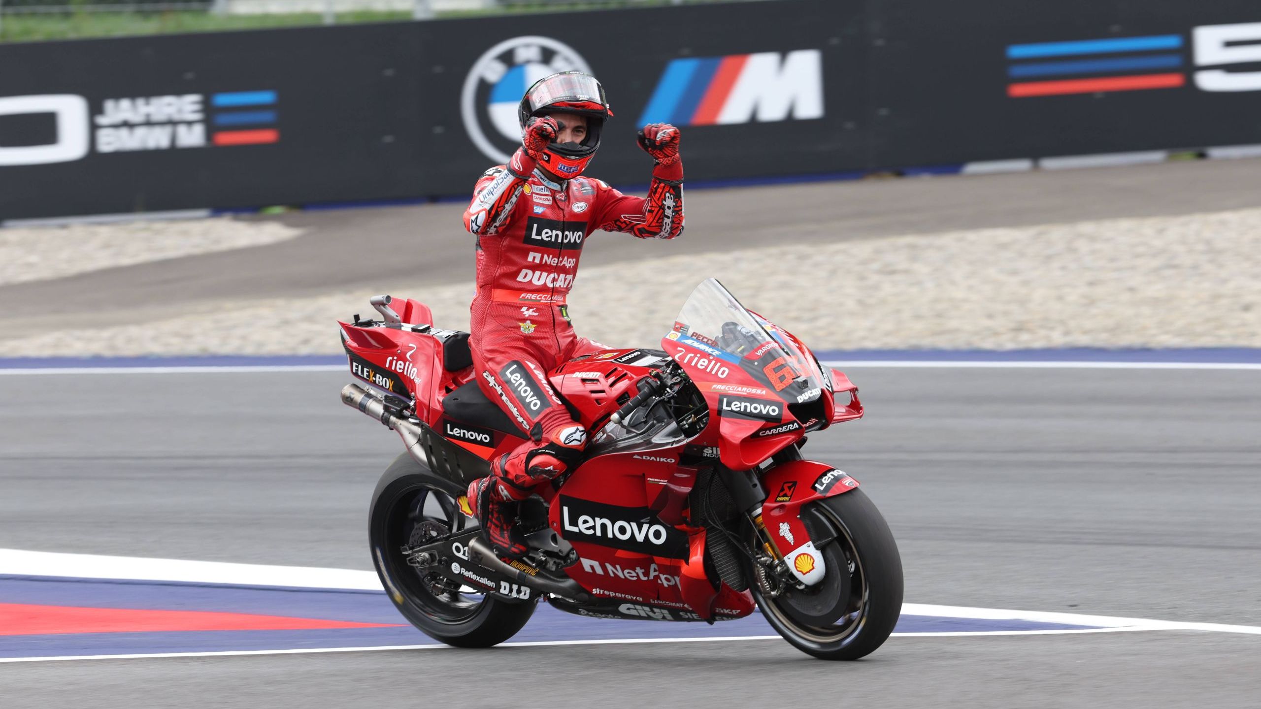 Bagnaia gewinnt MotoGP in Spielberg - Sky Sport Austria