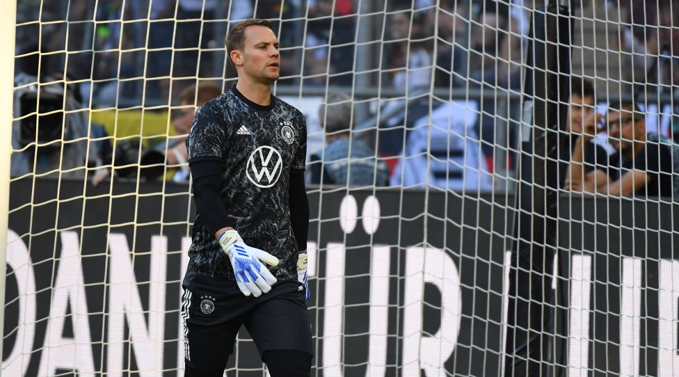 MOENCHENGLADBACH, GERMANY - JUNE 13, 2022: Manuel Neuer on the practice during the football match of UEFA Nations League 2023 between Germany vs Italy Copyright: xVITALIIxKLIUIEVx