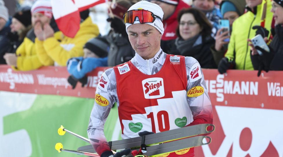 RAMSAU,AUSTRIA,17.DEC.22 - NORDIC SKIING, NORDIC COMBINED, CROSS COUNTRY SKIING - FIS World Cup, 10km, men. Image shows Johannes Lamparter (AUT). Photo: GEPA pictures/ Wolfgang Grebien