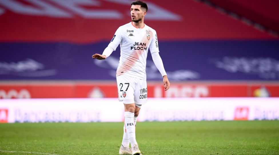 27 ADRIAN GRBIC LOR FOOTBALL : Lille vs Lorient - Ligue 1 Uber Eats - 22/11/2020 FEP/Panoramic PUBLICATIONxNOTxINxFRAxITAxBEL