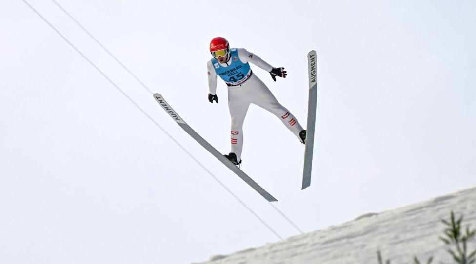 WILLINGEN,GERMANY,04.FEB.23 - NORDIC SKIING, SKI JUMPING - FIS World Cup, large hill, men.  Image shows Manuel Fettner (AUT). Photo: GEPA pictures/ Oliver Lerch