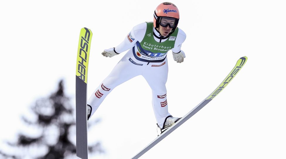 PLANICA,SLOVENIA,04.MAR.23 - NORDIC SKIING, SKI JUMPING - FIS Nordic World Ski Championships, large hill, men. Image shows Stefan Kraft (AUT). Photo: GEPA pictures/ Patrick Steiner