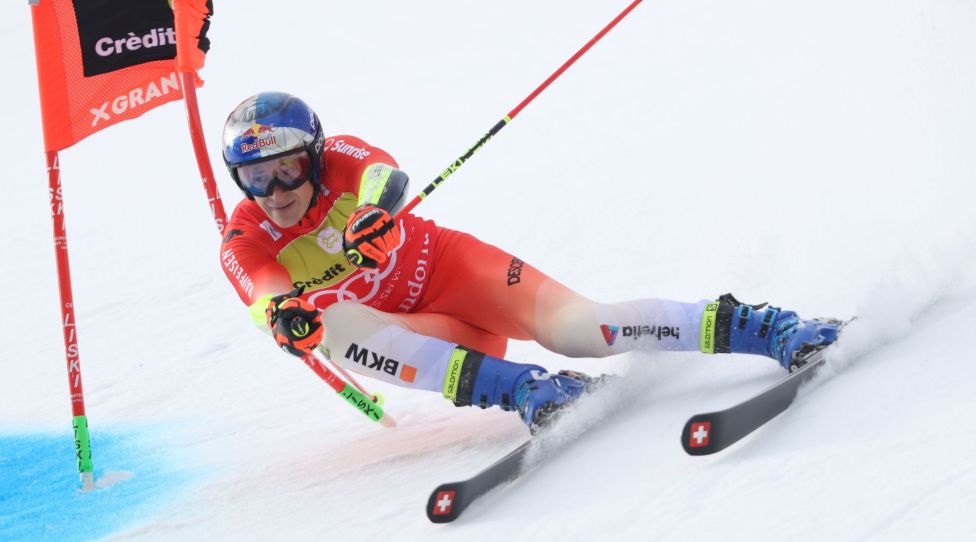 SOLDEU,ANDORRA,18.MAR.23 - ALPINE SKIING - FIS World Cup Final, giant slalom, men. Image shows Marco Odermatt (SUI) . Photo: GEPA pictures/ Harald Steiner