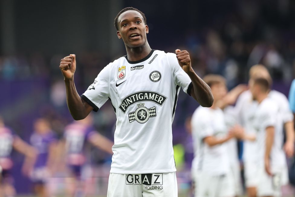 Emanuel Emegha | 13 Millionen Euro zu RC Starßburg | Saison 2023/24 ©GEPA