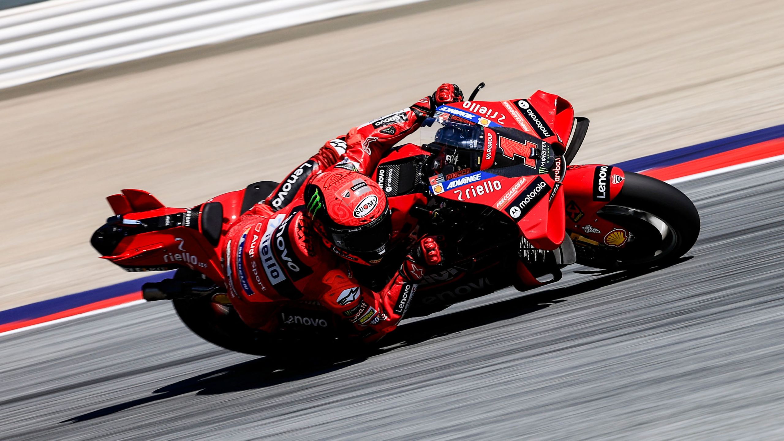 MotoGP-Weltmeister Bagnaia triumphiert in Spielberg - Sky Sport Austria