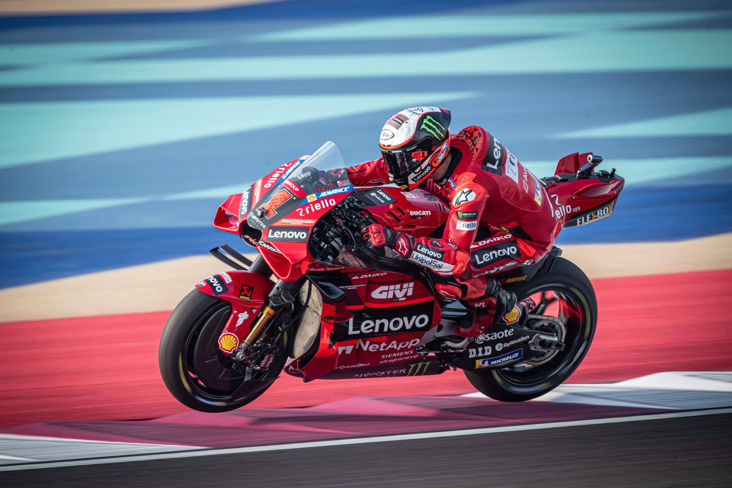 Platz zwei in Katar: Bagnaia vor MotoGP-Titelgewinn - Sky Sport Austria