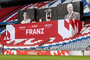 Die Gedenkfeier von Franz Beckenbauer war sehr emotional.