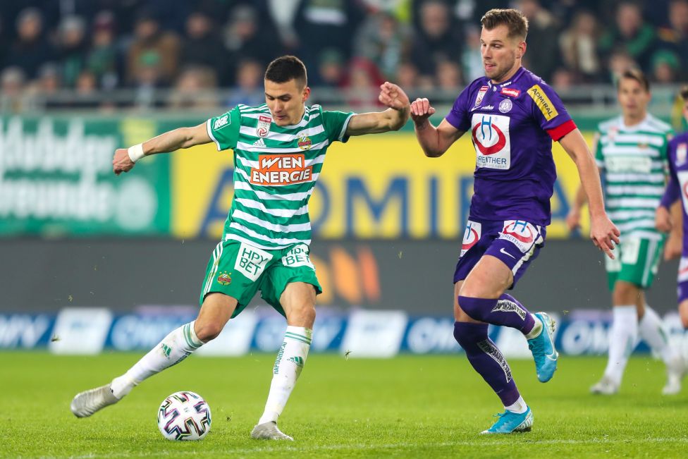 In der Saison 2019/20 blieb Rapid in den Duellen mit der Austria ungeschlagen. Für einen Heimsieg reichte es trotzdem ni