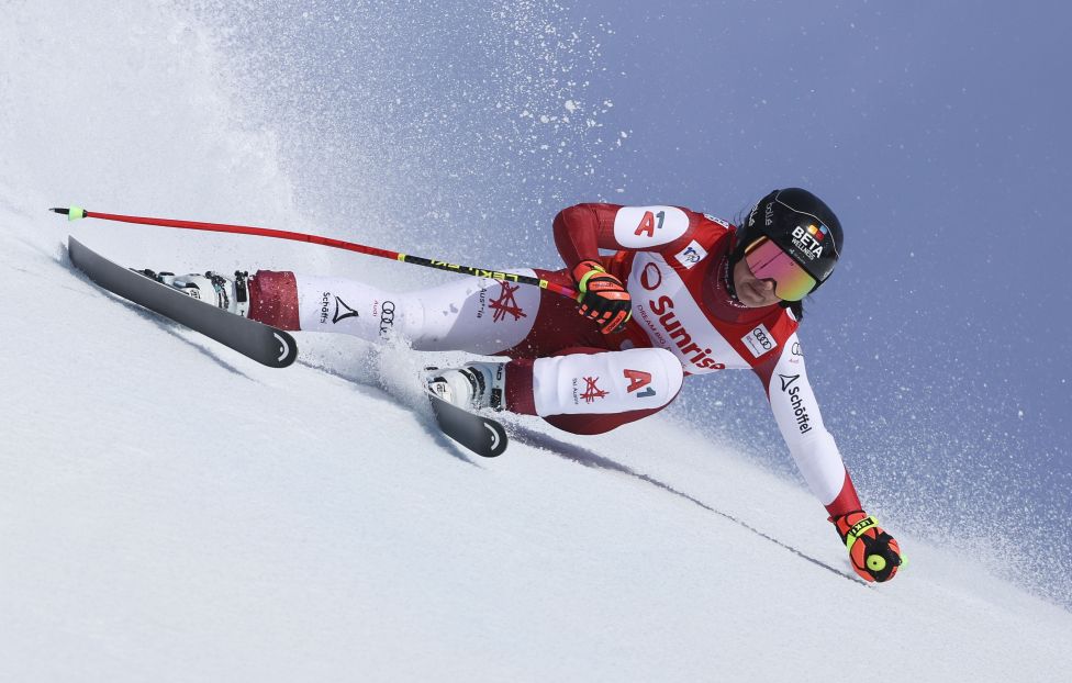 Venier im ersten Abfahrtstraining von Crans Montana Vierte