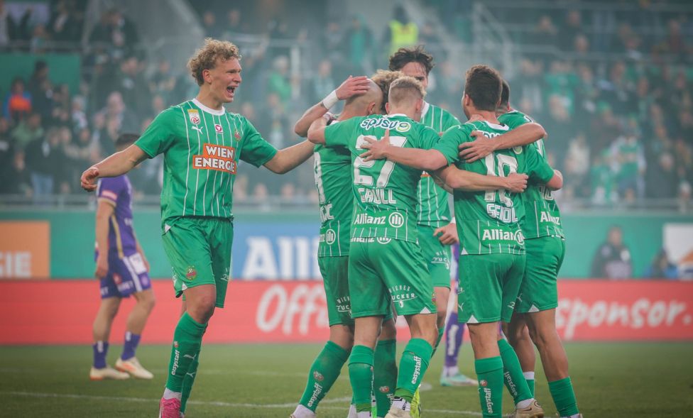 Rapid gewinnt 342. Wiener Derby gegen Austria Wien