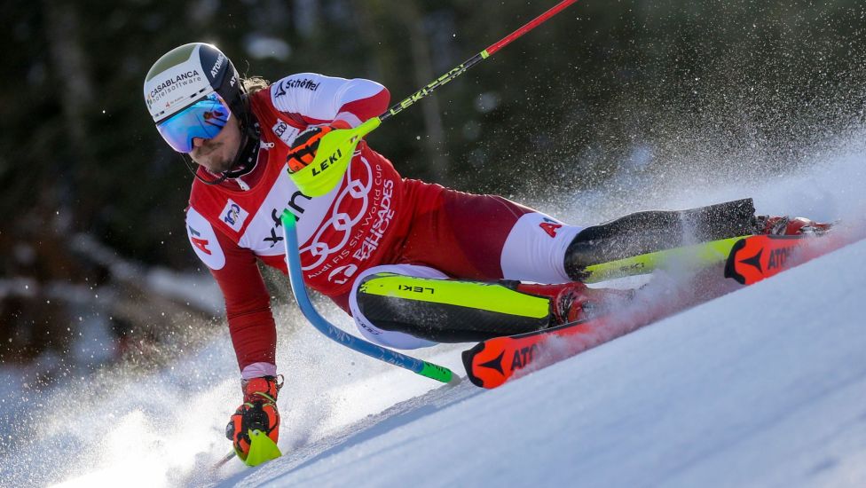 Manuel Feller liegt in Palisades Tahoe nach dem ersten Durchgang auf Rang drei