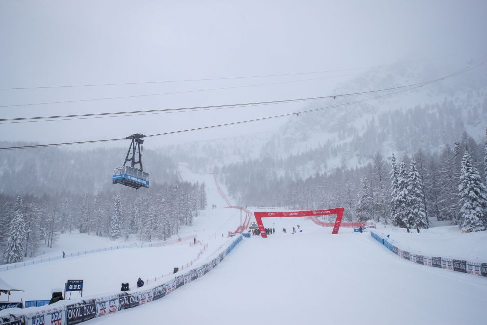 Super-G in Val di Fassa aufgrund von Neuschnee abgesagt