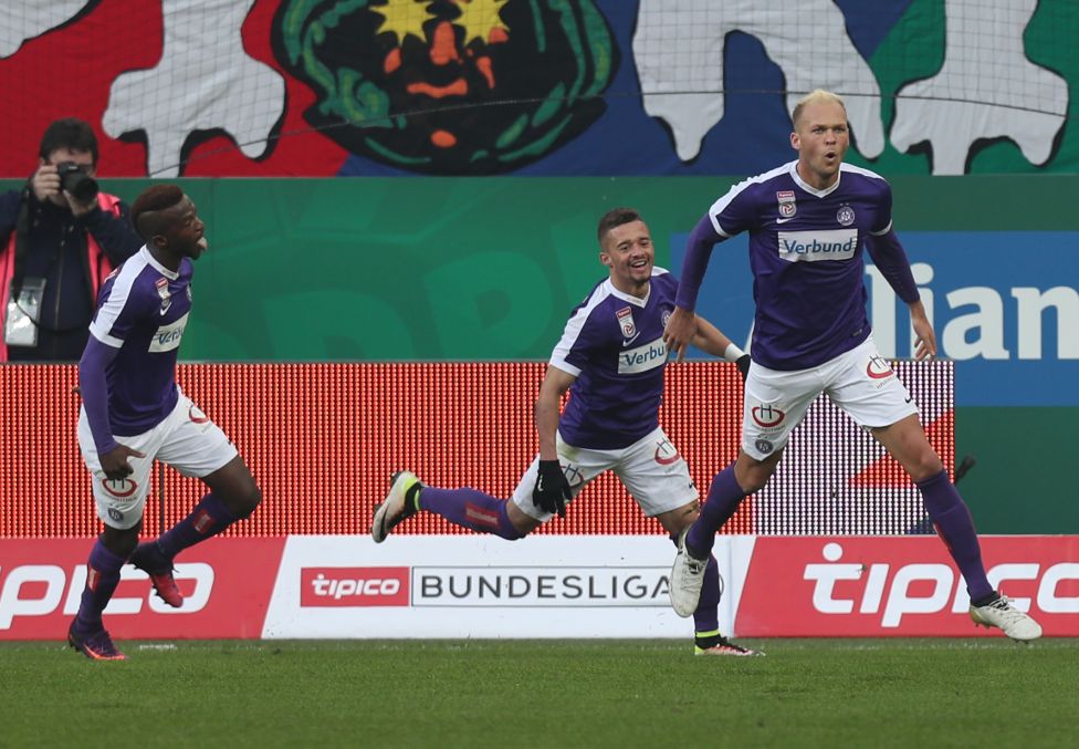 Die Derby-Premiere im Allianz Stadion geht daneben - 2:0 für die Austria | Bild: GEPA