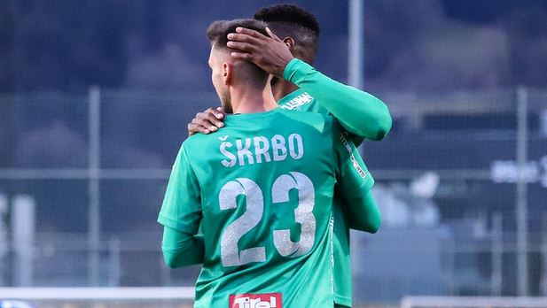 Die WSG Tiro gewinnt mit 10:0 gegen den FC Kufstein.