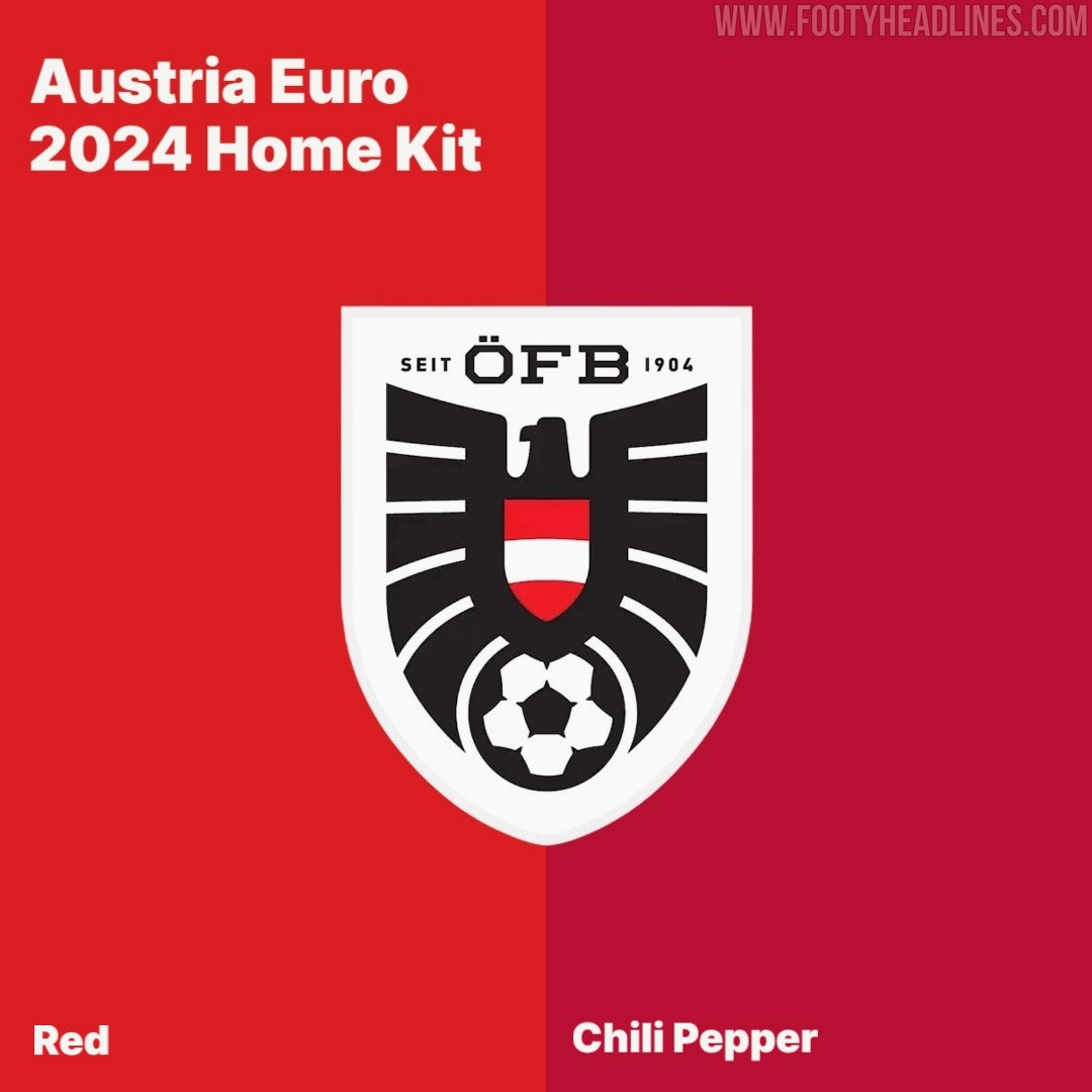 Das ÖFB-Trikot für die EM 2024 in Deutschland (Leak)